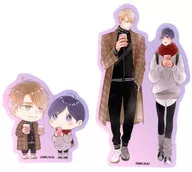 乃南尭良＆小石川鴇(はじめて、はじめました。) 「Melty GUSH Cafe 描き下ろしトレーディングダイカットステッカーセット」