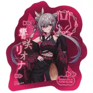 響咲リオナ ステッカー 「バーチャルYouTuber ホロライブ FLOW GLOW×ファミリーマートキャンペーン」 対象商品購入特典