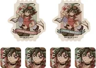 榊遊矢 描き下ろし ミニステッカーセット オフモードの決闘者Ver. 「遊☆戯☆王ARC-V」