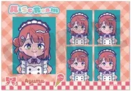 B.上原歩夢(AiScReam) にゅ～とろ 証明写真風ステッカー 「ラブライブ!シリーズ」