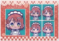E.上原歩夢(AiScReam) にゅ～とろ 証明写真風ステッカー 「ラブライブ!シリーズ」