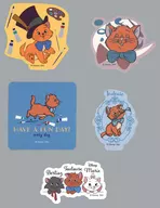 トゥルーズ ダイカットステッカーセット 「Happyくじ ディズニー にゃん・にゃん・にゃん Cat collection」 H賞