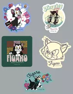 フィガロ ダイカットステッカーセット 「Happyくじ ディズニー にゃん・にゃん・にゃん Cat collection」 H賞