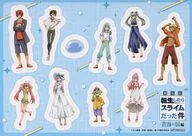 集合 特製フレークシールシート 「劇場版 転生したらスライムだった件 蒼海の涙編」 入場者プレゼント第1弾
