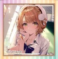 [単品] しぐれうい(necomi) ステッカー 「バーチャルYouTuber しぐれうい×ローソン しぐれういとマシュマロ/しぐれういとビスコッティ ＠Loppi・HMV限定」 同梱品