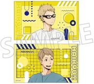 月島蛍＆月島明光 ステッカーセット 血縁シリーズ 「ハイキュー!!」