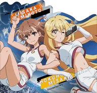 御坂美琴＆食蜂操祈 メタルステッカー 「とある科学の超電磁砲」