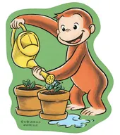 じょうろ ステッカー 「Curious George」