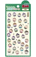A.私服 ふわコロりんぷっクリアデコシール 「忍たま乱太郎」