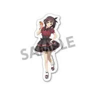 [新品] めぐみん 描き下ろしダイカットステッカー バカンス ver. 「この素晴らしい世界に祝福を!」