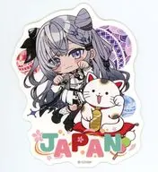 ベスティア・ゼータ ステッカー 和風Chibi style 「バーチャルYouTuber ホロライブ hololive production official shop」