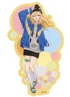 山ノ内花音 popman3580氏描き下し ビッグダイカットステッカー 「夜のクラゲは泳げない POPUP-STORE ＠ミカン下北」
