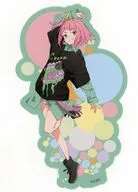 渡瀬キウイ popman3580氏描き下し ビッグダイカットステッカー 「夜のクラゲは泳げない POPUP-STORE ＠ミカン下北」