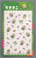 ちささこ ぷっくりシール 