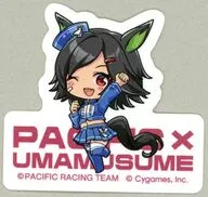 ウイニングチケット ミニキャラステッカー Vol.1 「PACIFIC RACING TEAM COLLABORATION PROJECT×ウマ娘 プリティーダービー アニメイトフェア」
