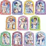 [Box] Utano Prince Sama ♪ Shining Live Trading hot stamping Sticker Pop ☆ Summer Reflection Another Shot Ver.