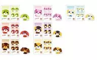 【ボックス】メモリーカットステッカーIDphoto 3枚入り お茶犬