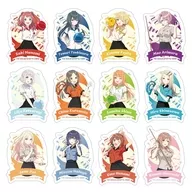 【ボックス】学園アイドルマスター 描き下ろし ボウリングシャツver. トレーディングダイカットステッカー