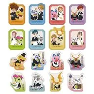 【ボックス】デジモンアドベンチャー 描き下ろし メイド＆執事ver. トレーディングダイカットステッカー