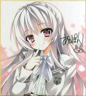 [単品] 北園紗夜 あなぽんイラスト色紙 「祝福の鐘の音は、桜色の風と共に。 電気外2012夏セット」 秋葉原電気外祭り2012 SUMMER in 新宿