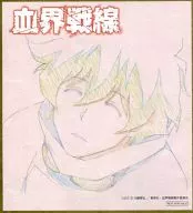 Reo reproduction original mini colored paper "Blu-ray/DVD BLOOD BLOCKADE BATTLEFRONT Volume 1" Sofmap limited early reservation bonus