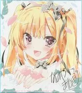 Kamiya Maneki Illustration Replica Autograph Colored Paper "Art Collection Flavor of Alice" Purchase benefits