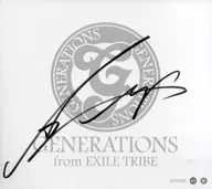Alan Shirahama (GENERATIONS) member solo autograph colored paper "CD HOT SHOT" EX FAMILY OFFICIAL CD ・ DVD SHOP Purchase benefits