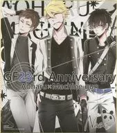 正宗＆透＆春樹 描き下ろし複製サイン色紙 「青春×機関銃」 Gファンタジー23周年記念応募者全員サービス