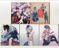 Collection mini colored paper set (5-sheet set) "Nisio Isin Taijiten" limited to Lawson Loppi and HMV
