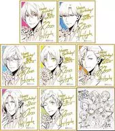 全8種セット 「夢色キャスト バースデーミニ色紙コレクション Formal ver.」