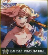 Cheryl Norm with signature Mini Colored Paper "Macross Blue Moon Show Case in Purchase benefits SKYTREE" Special Ticket Tokyo.