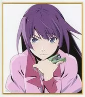 戦場ヶ原ひたぎ(ホッチキス) 「化物語 トレーディングミニ色紙」 公式オンラインショップ シャフトテン一周年記念 シャフト原画展グッズ