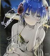 Eri Natsume illustration reproduction autograph paper "Axis Center Festival 2018" goods sales Purchase benefits