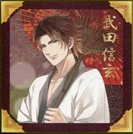 Takeda Shingen "Ikemen Sengoku Toki Kakeru Koi CYBIRD SHOP Stand Mini Colored Paper"