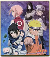 集合(5人) 「NARUTO-ナルト- 疾風伝 ミニ色紙コレクション」 ジャンプフェスタ2019グッズ