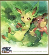 "Pocket Monsters My151 Eevee Campaign 2nd Series" for Eevee & Reefimini colored paper Purchase benefits