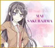 Mai Sakurajima (uniform / upper body) 「 Rascal Does Not Dream of Bunny Girl Senpai Mini Shikishi 」