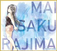 Mai Sakurajima (Black Camisole / Whole Body) 「 Rascal Does Not Dream of Bunny Girl Senpai Mini Shikishi 」