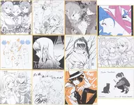 Meeting staff drawn down mini colored paper 12 pieces set "Blu-ray / DVD Occultic; Nine-Occult tick-" ANIPLEX + whole volume purchase bonus