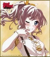 Saya Yamabuki Mini Shikishi (Poppin' Party) "BANg Dream! FILM LIVE" Semana 1 Presente a los participantes