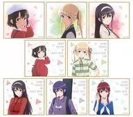 全8種セット 「劇場版 冴えない彼女の育てかた Fine ミニ色紙」