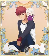 衛宮士郎＆イリヤスフィール・フォン・アインツベルン ミニ色紙 「劇場版 Fate/stay night [Heaven’s Feel] III.spring song×マルイ」