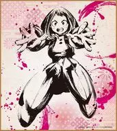 Ochaco Uraraka 「 MY HERO ACADEMIA Trading Mini Shikishi (ink painting) 」