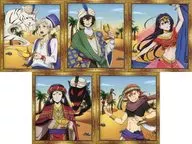 全5種セット ミニ色紙 「文豪ストレイドッグス わくドキくじ」 E賞