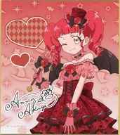 Akagi Ana with signature Mini Colored Paper "DMM Scratch! Kiratto Pri Chan" D-5 Prize