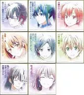 全8種セット 名言ミニ色紙 色コレ 「一番くじ やはり俺の青春ラブコメはまちがっている。完 -青春Summer Memories-」 H賞