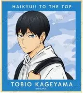 Kageyama Tobio "Haikyu! TO THE TOP × Tobu Zoo illustration leisure ver. Trading mini colored paper"