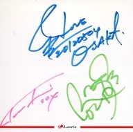 Office worker DCODEX's autograph colored paper "OLDCODEX Live Tour 2012-Cold Hands -" Limited to Osaka performance