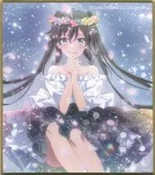 雪ノ下雪乃 ドレス 完Ver. 描き下ろしミニ色紙 「やはり俺の青春ラブコメはまちがっている。完 総武高校奉仕部模擬店」
