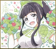 久遠寺シズカ 描き下ろしミニ色紙  「劇場版 Tokyo 7th シスターズ -僕らは青空になる-」 来場者特典2週目